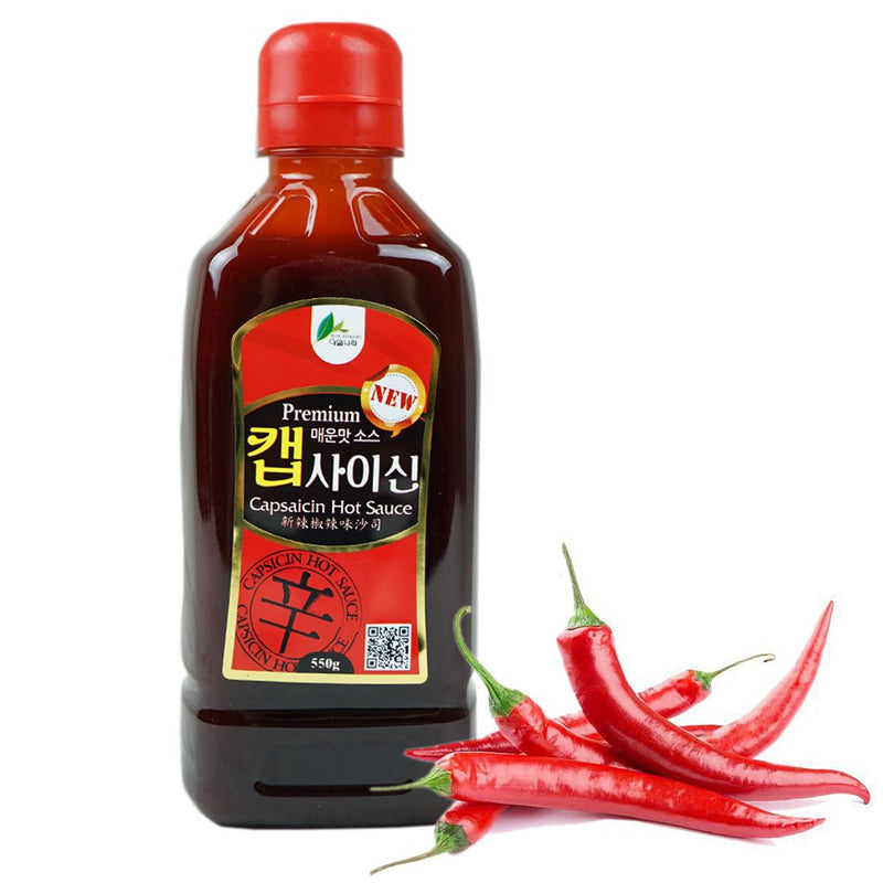 Korean Capsaicin Sauce (캡사이신 소스) 550g / 19.40 fl oz
