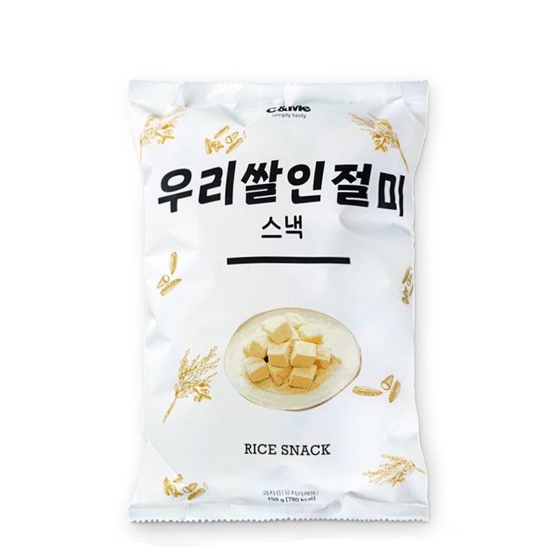 Korean Rice Injeolmi Snack, 우리쌀 인절미 (5.29oz)