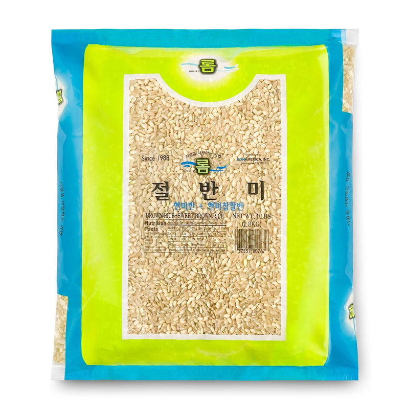 2 Mixed Grain (Brown Rice / Swt Brown Rice) (절반미) 4lb