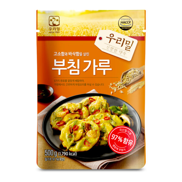 Woorimil Korean Pancake Mix.(부침가루) 500g
