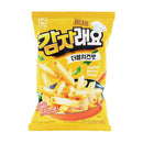 Woorimil Potato Crispy Stick Snack Double Cheese Flavor (감자래요 더블치즈맛) - 2.1 oz
