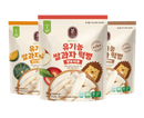 Bon Organic Rice Rusk Snack 3 pcs, Apple, Rice, Pumpkin