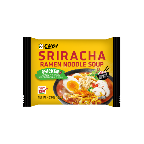 Choi Sriracha Ramen Chicken 120g Pouch (20-pack)