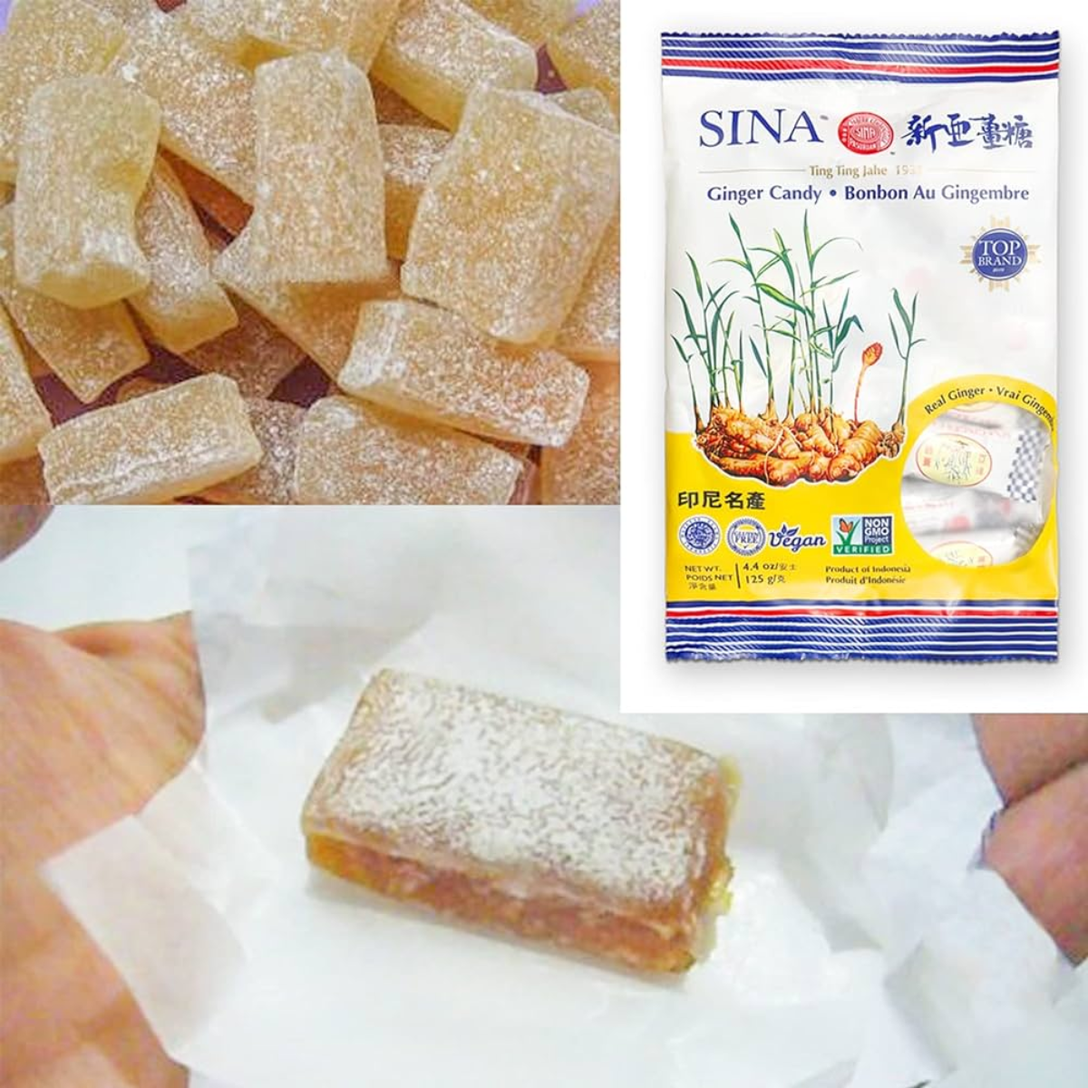Ginger Candy, 생강캔디 (4.4oz)