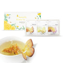 3 BUTTERFLY TEA BAG PINK GIFT BOX