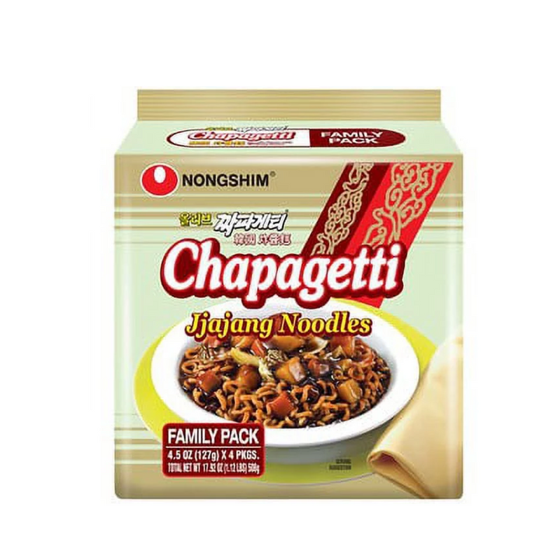 NONG SHIM Chapagetti Multi, 농심 짜파게티 멀티 (127g)*4