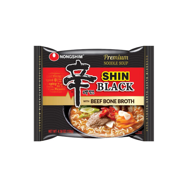 [NONGSHIM] Shin Ramyun Black (농심 신라면 블랙 멀티팩) - 130gX4