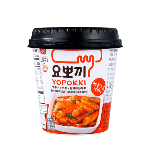 Yopokki Instant Tteokbokki Cup Sweet & Spicy - 140g