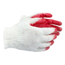 Knitted Cotton Glove with Latex Palm